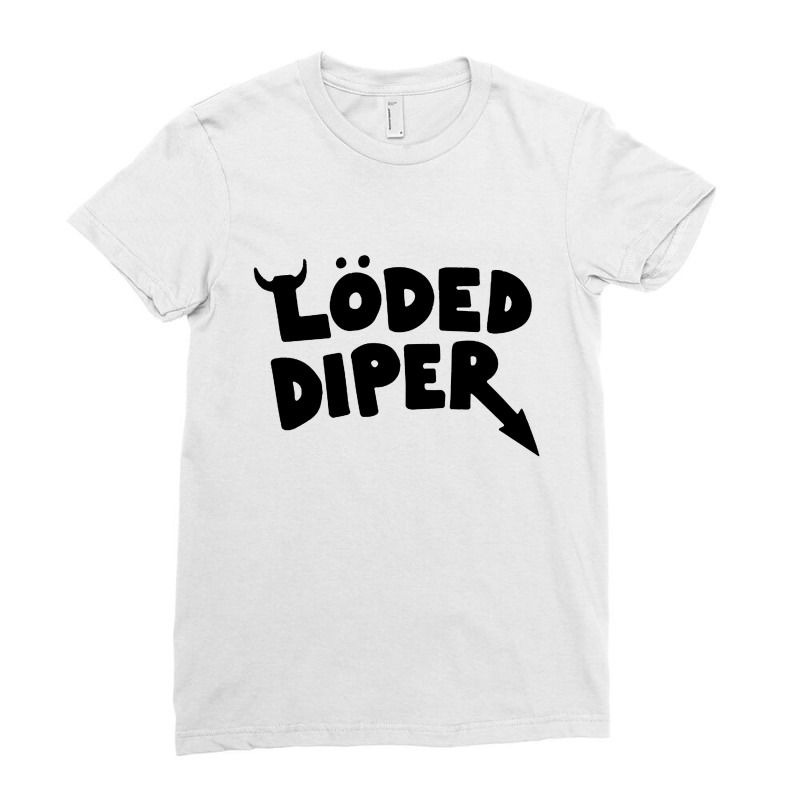 Loded Diaper Active Ladies Fitted T-Shirt by Lili Fashion | Artistshot