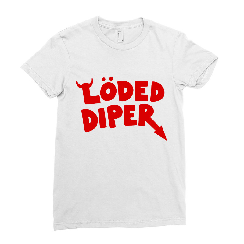 Loded Diaper Active Ladies Fitted T-Shirt by Lili Fashion | Artistshot