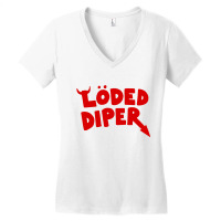 Loded Diaper Active Women's V-neck T-shirt | Artistshot