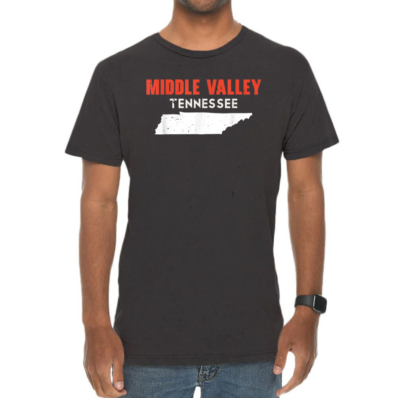 Middle Valley Tennessee Usa State America Travel Tennessean Vintage T-Shirt by Uniform | Artistshot