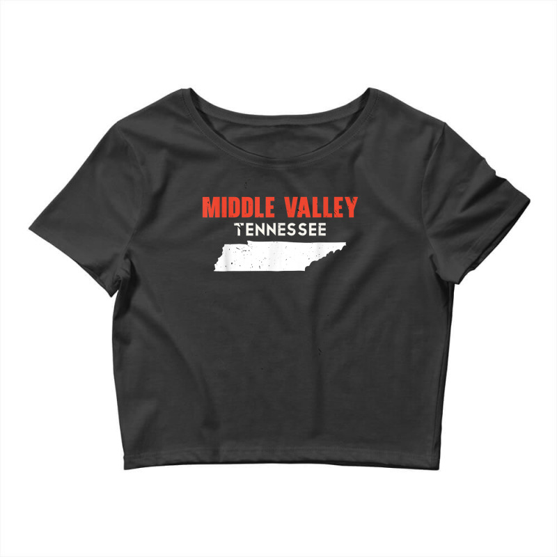 Middle Valley Tennessee Usa State America Travel Tennessean Crop Top by Uniform | Artistshot