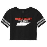 Middle Valley Tennessee Usa State America Travel Tennessean Scorecard Crop Tee | Artistshot