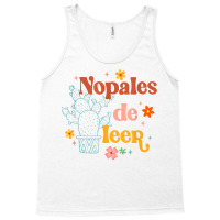 Nopales De Leer Spanish Teacher Maestra Cactus Bilingual T Shirt Tank Top | Artistshot