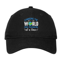 Nbxp Dyslexia Teacher Changing The World One Phoneme At Time Adjustable Cap | Artistshot