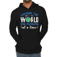 Nbxp Dyslexia Teacher Changing The World One Phoneme At Time Lightweight Hoodie | Artistshot