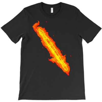 Author T  Shirt Fire Writing Writer Flames Pen T  Shirt T-shirt Designed By Jamilhills814