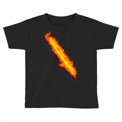 Author T  Shirt Fire Writing Writer Flames Pen T  Shirt Toddler T-shirt Designed By Jamilhills814
