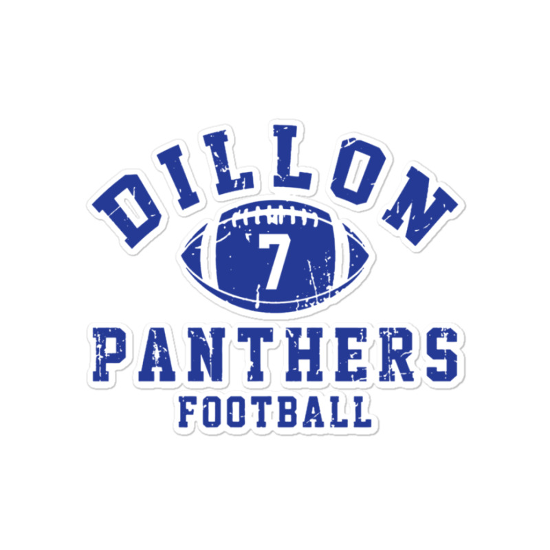 Dillon Panthers Football - 7 Sticker | Artistshot