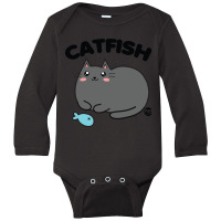 Catfish Long Sleeve Baby Bodysuit | Artistshot