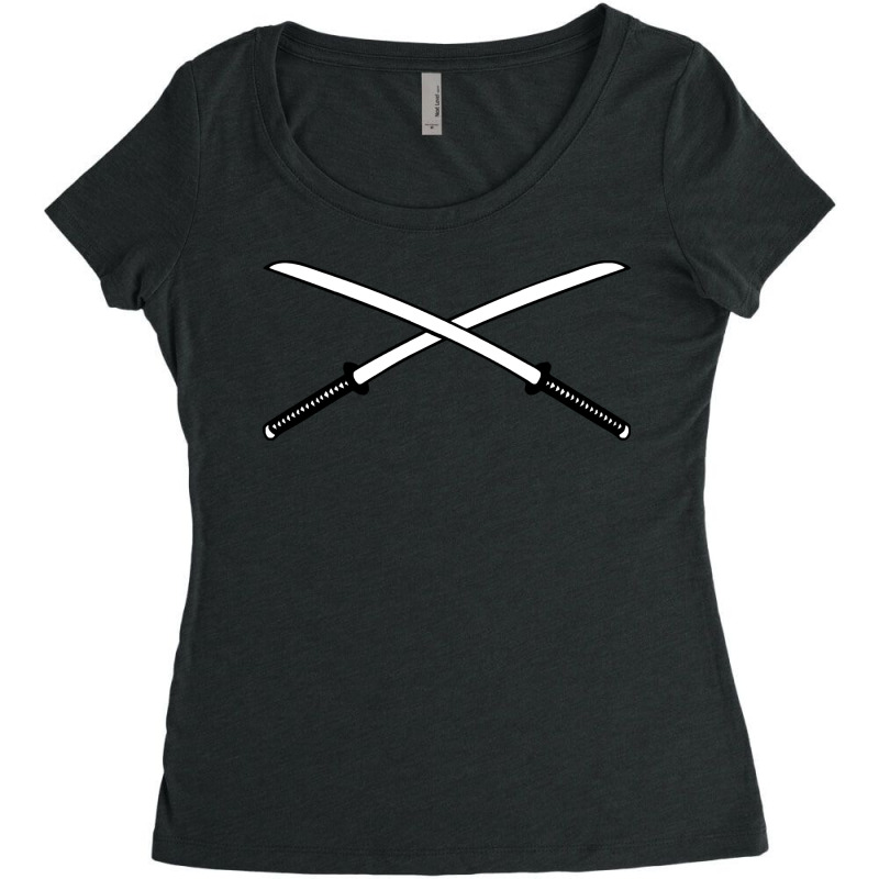 Katanaskatana Women's Triblend Scoop T-shirt by peakherald | Artistshot