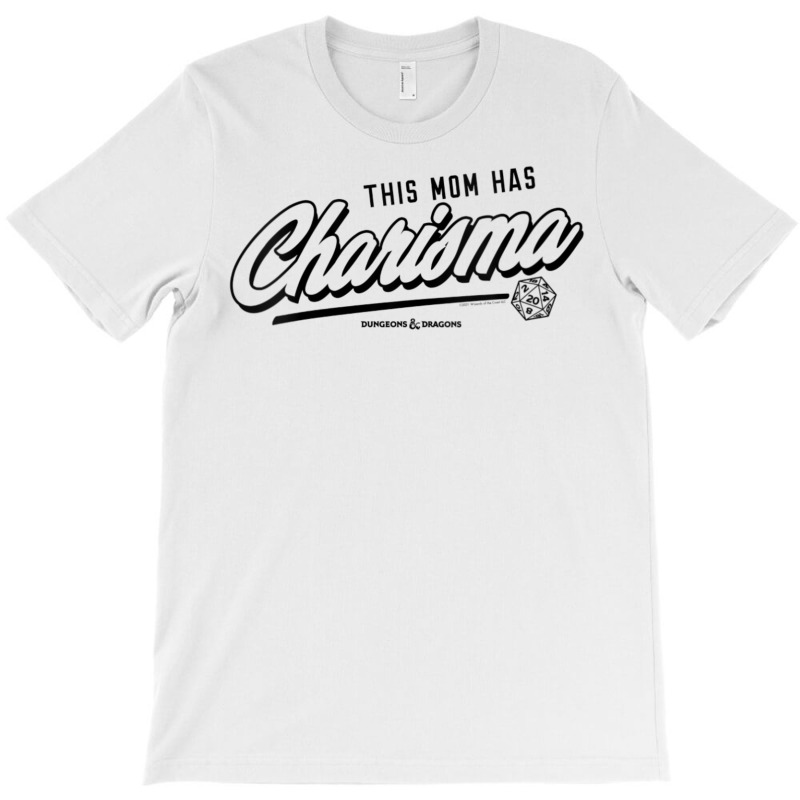 Womens Dungeons & Dragons Mother's Day This Mom Has Charisma Script V- T-Shirt by hotoancuong | Artistshot