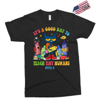 Its A Good Day To Teach Tiny Humans Pre-k Cat Teacher Lover Exclusive T-shirt | Artistshot