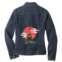 Chopper Samurai Ladies Denim Jacket | Artistshot