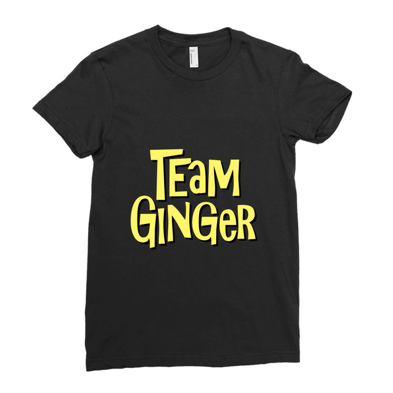 Team Ginger   Gilligans Island Ladies Fitted T-Shirt by waktudzuhur | Artistshot