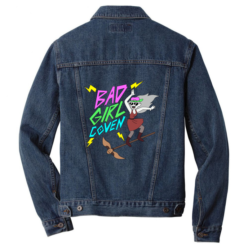 Bad Girl Coven Men Denim Jacket by cm-arts | Artistshot