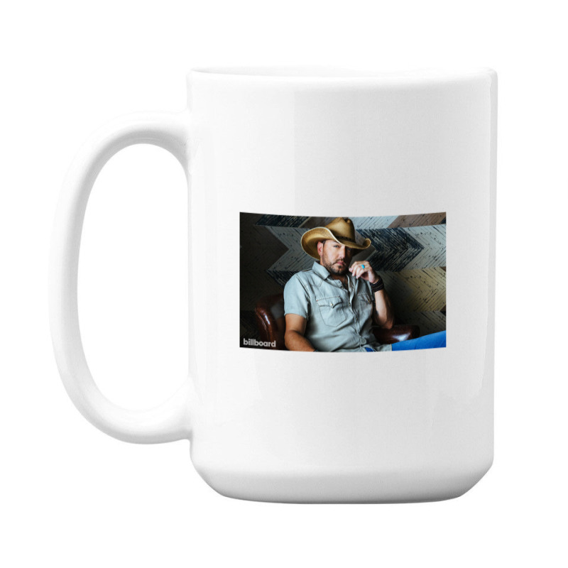 Jason Aldean Aesthetic 15 Oz Coffee Mug | Artistshot