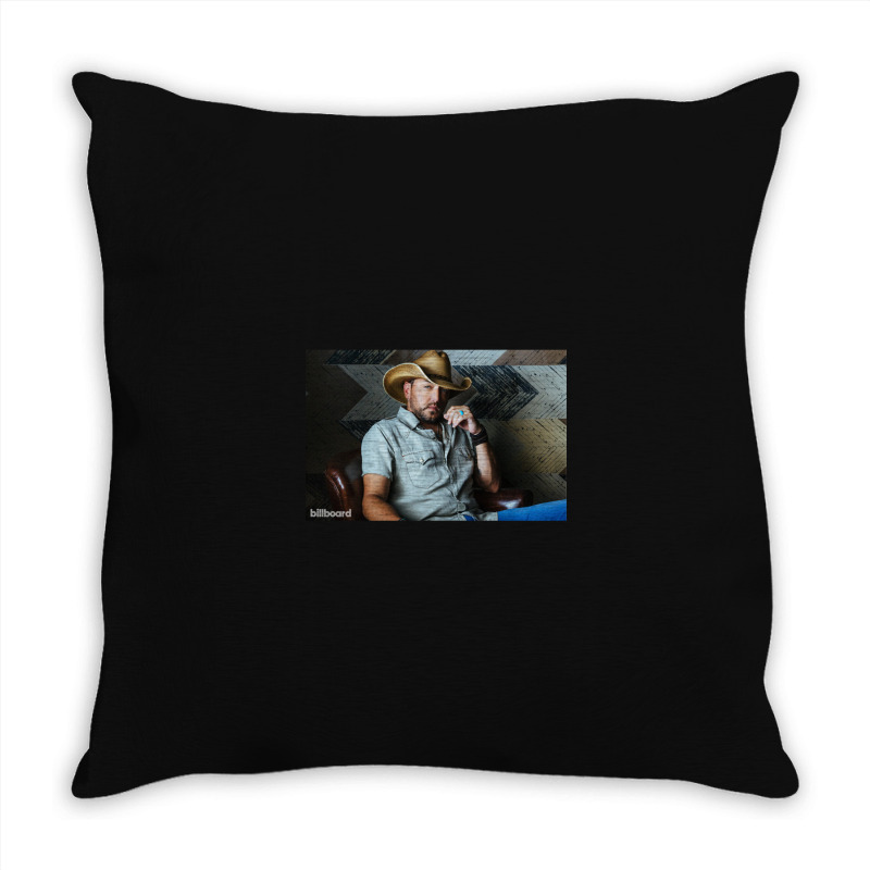 Jason Aldean Aesthetic Throw Pillow | Artistshot