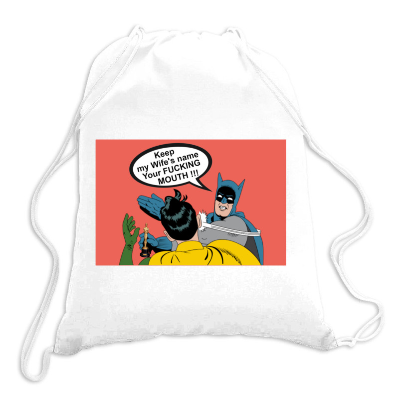 Will Smith Slap Drawstring Bags | Artistshot