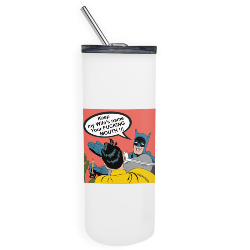 Will Smith Slap Skinny Tumbler | Artistshot