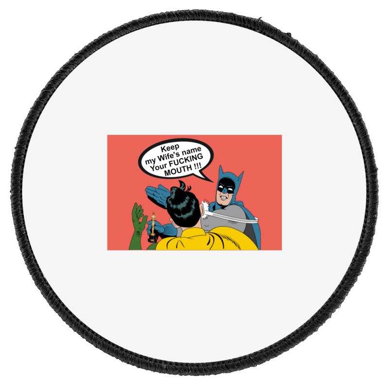 Will Smith Slap Round Patch | Artistshot