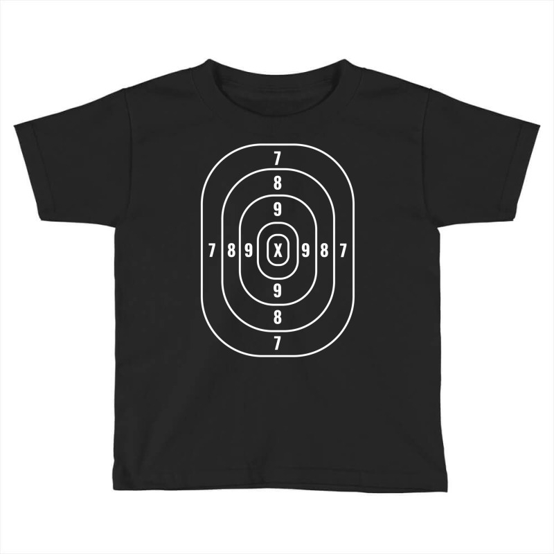 Human Silhouette Shooting Range Target Sweatshirt Toddler T-shirt | Artistshot