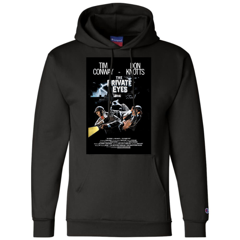 The Private Eyes Gift Champion Hoodie by jesusvega | Artistshot