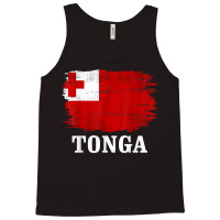 Vintage Tonga Flag For Tongan Gift T Shirt Tank Top | Artistshot