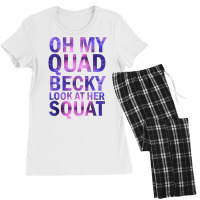 Oh My Quad Becky Look At Her Squat Tank Top Women's Pajamas Set | Artistshot