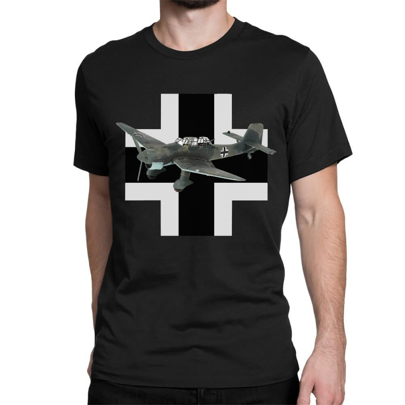 Junkers Ju 87 Stuka Dive Bomber Ww2 Plane-htbmx Classic T-shirt | Artistshot