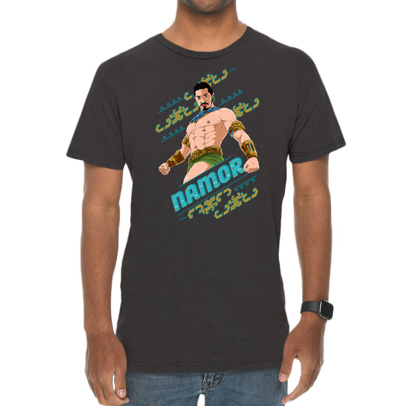 Namor-elnbi Vintage T-Shirt by Kanjolen689 | Artistshot