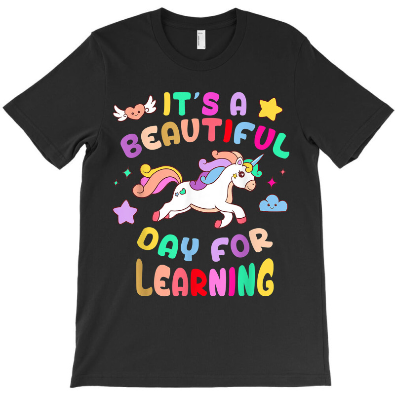 Its Beautiful Day 4 Learning Unicorn Teacher Student Women T-shirt | Artistshot