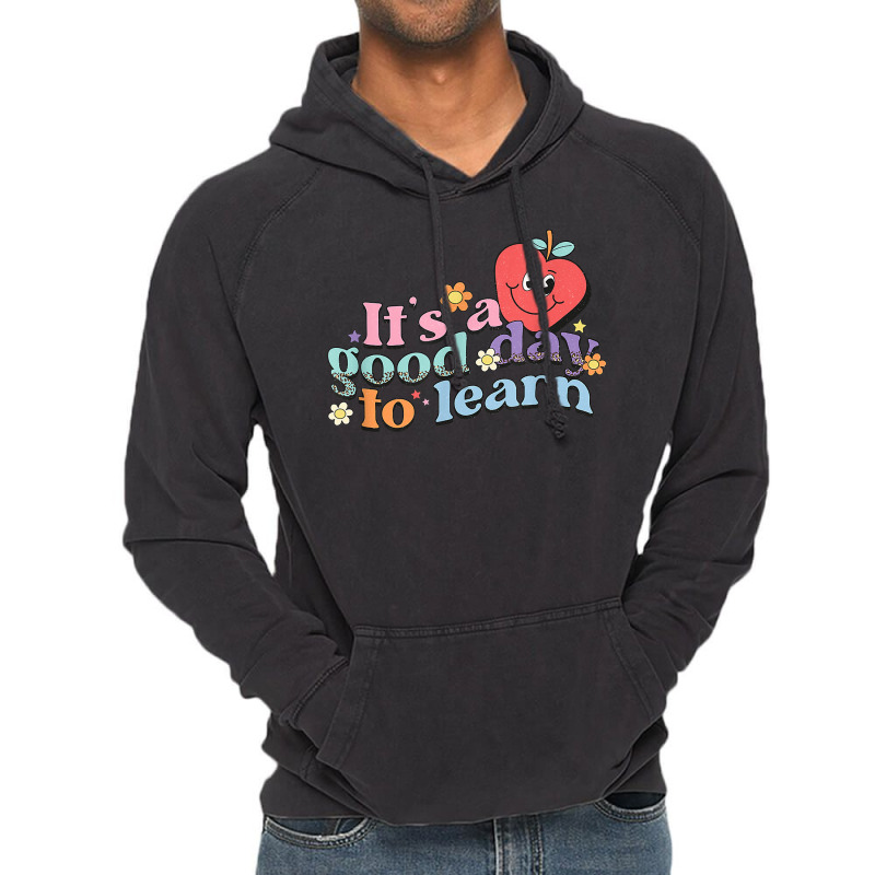 Its Beautiful Day For Gift Learning Retro Teacher Students Women Vintage Hoodie | Artistshot