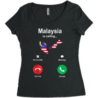 Malaysia Is Calling Tank Top Women's Triblend Scoop T-shirt | Artistshot