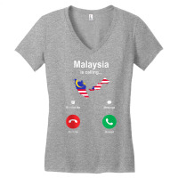 Malaysia Is Calling Tank Top Women's V-neck T-shirt | Artistshot