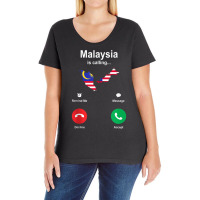 Malaysia Is Calling Tank Top Ladies Curvy T-shirt | Artistshot