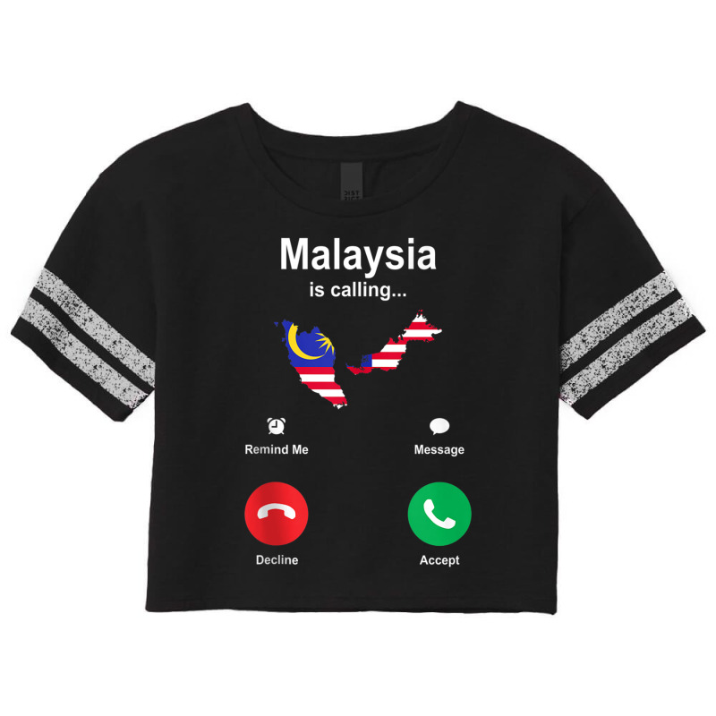 Malaysia Is Calling Tank Top Scorecard Crop Tee by cm-arts | Artistshot