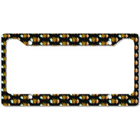 Boo Jee Bleached Leopard Pumpkin Halloween License Plate Frame | Artistshot