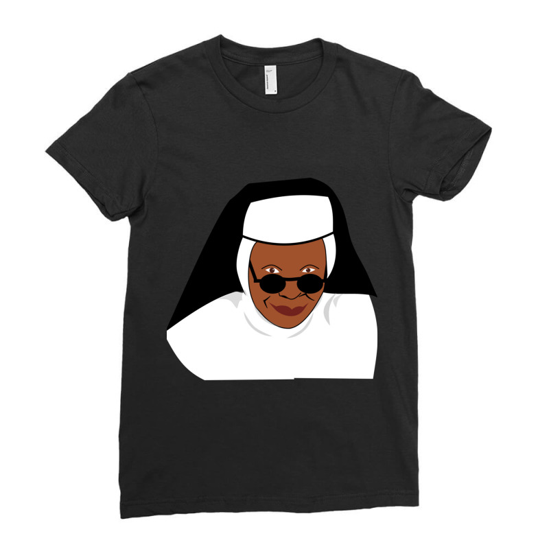 Sister Mary Clarence Ladies Fitted T-Shirt by cm-arts | Artistshot