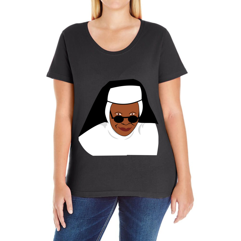 Sister Mary Clarence Ladies Curvy T-Shirt by cm-arts | Artistshot