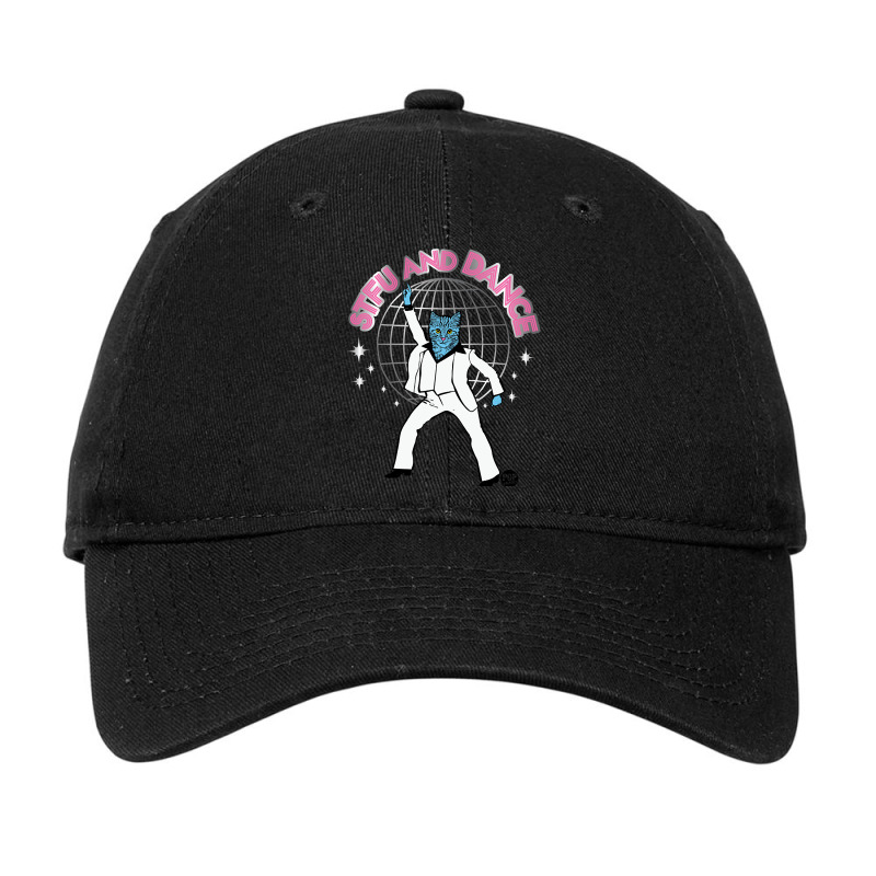 Dancer Cat Adjustable Cap | Artistshot