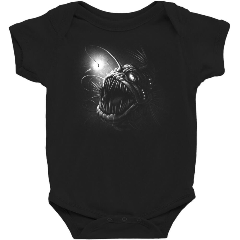 Horror Lantern Fish Deep Sea Fishing & Fishing Fish Baby Bodysuit | Artistshot