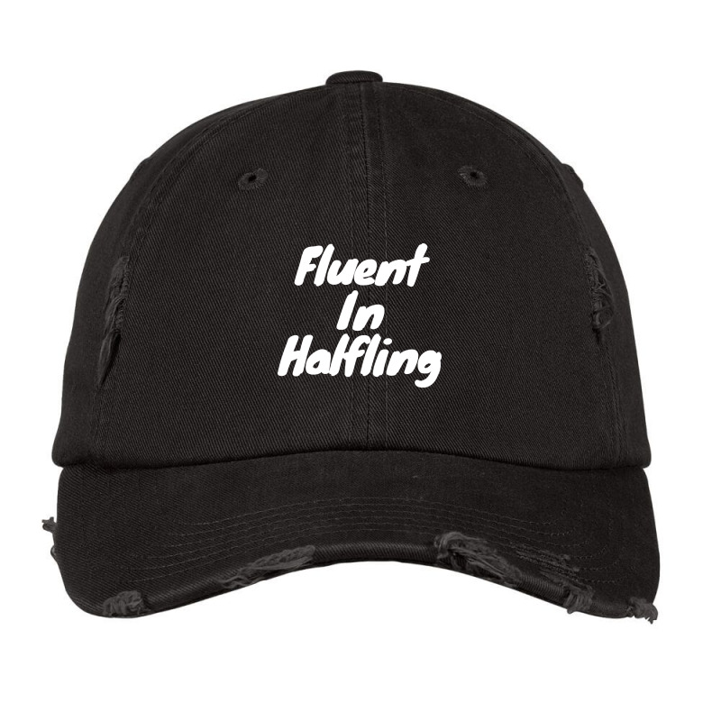 Fluent In Halfling Vintage Cap by Kosdapen517 | Artistshot