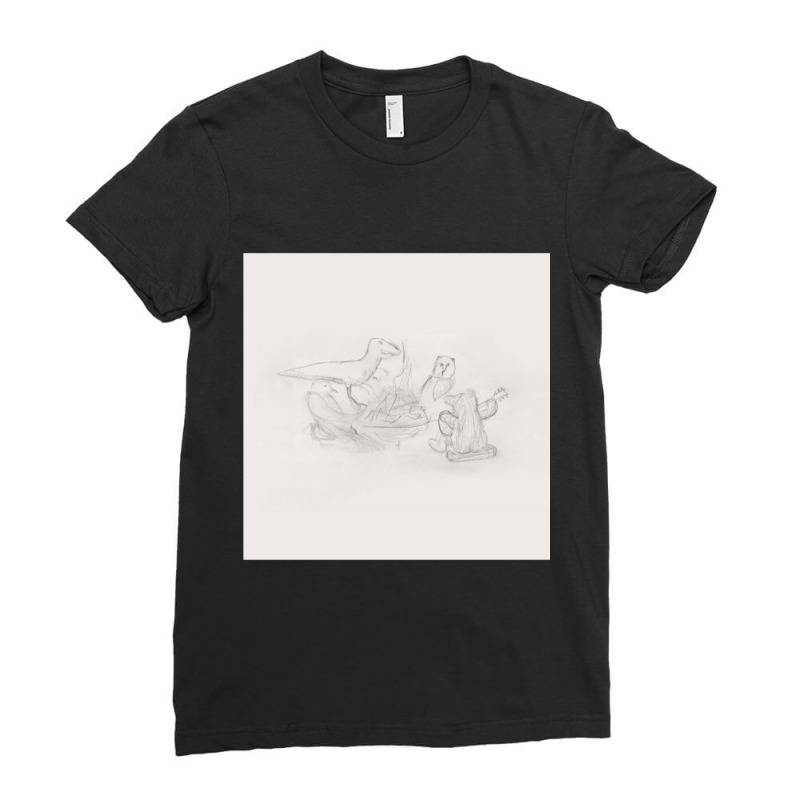 Dragon New Warm Mountain I Believe In You Ladies Fitted T-Shirt by SAUNDRAHARDAWAY | Artistshot