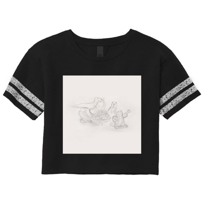 Dragon New Warm Mountain I Believe In You Scorecard Crop Tee by SAUNDRAHARDAWAY | Artistshot