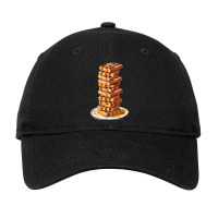 Tall Stack Of Waffles And Syrup Adjustable Cap | Artistshot