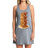 Tall Stack Of Waffles And Syrup Tank Dress | Artistshot