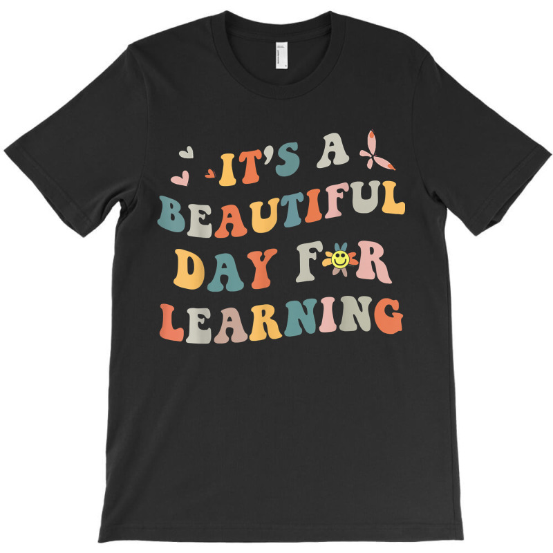 Its Beautiful Day For Learning Retro Teacher Students Women Thanksgivi T-shirt | Artistshot