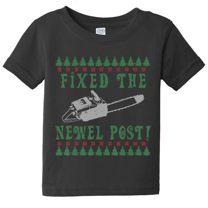 Chainsaw Christmas Ugly Christmas Sweater Baby Tee by cm-arts | Artistshot