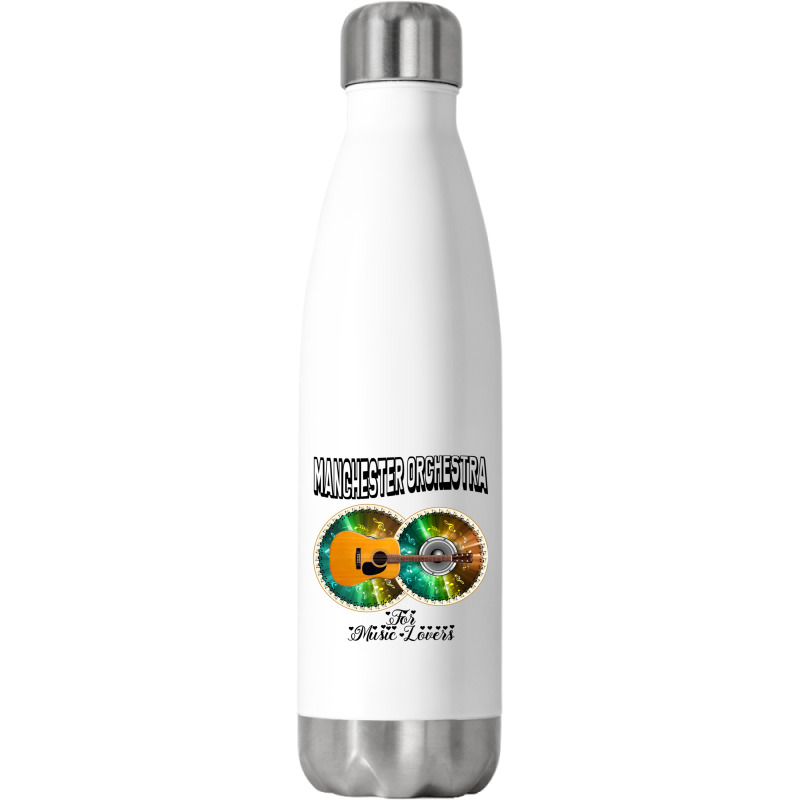 Manchester Orchestra (3) Stainless Steel Water Bottle | Artistshot