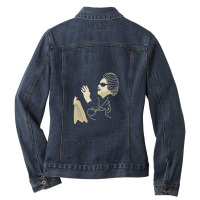 Star Of The East Ladies Denim Jacket | Artistshot